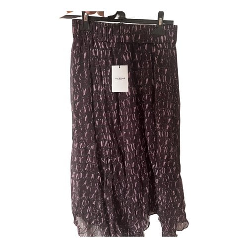 Pre-owned Isabel Marant Étoile Skirt In Purple