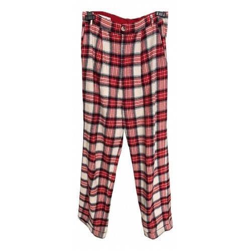 Pre-owned Charlie Joe Overall In Red