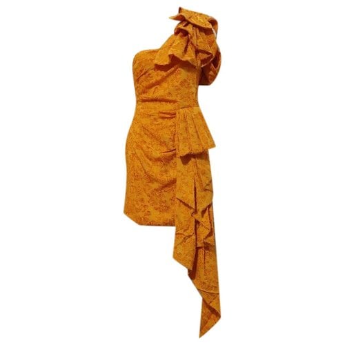 Pre-owned Atoir Mini Dress In Orange