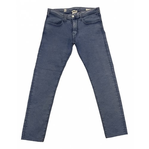 Pre-owned Cycle Straight Jeans In Blue