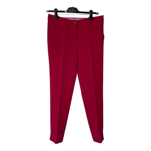Pre-owned Etro Trousers In Pink