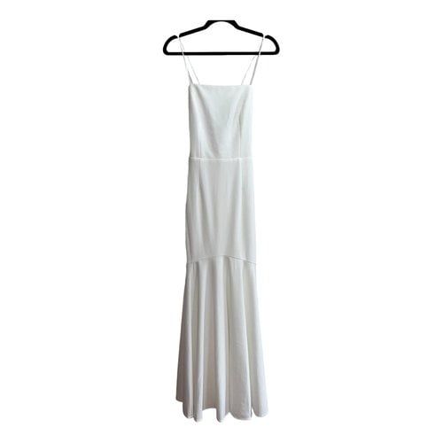 Pre-owned Elliatt Maxi Dress In White