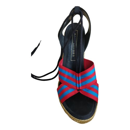 Pre-owned Marc Jacobs Cloth Espadrilles In Multicolour