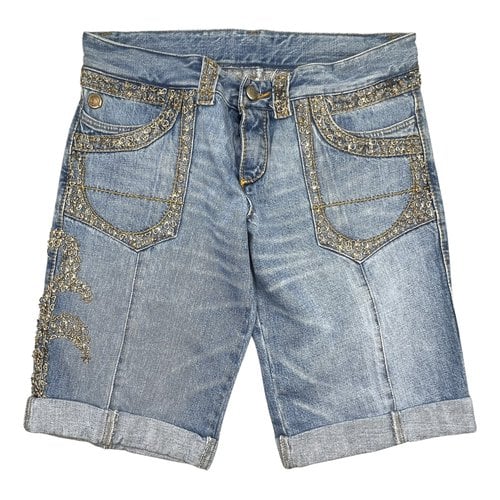 Pre-owned Ermanno Scervino Shorts In Blue