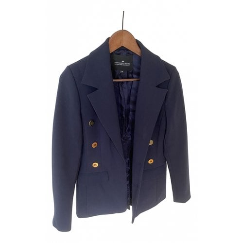 Pre-owned Designers Remix Blazer In Blue