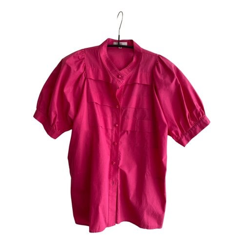 Pre-owned Kenzo Blouse In Pink