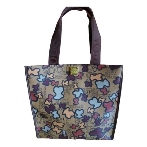 Pre-owned Tous Vegan Leather Tote In Multicolour