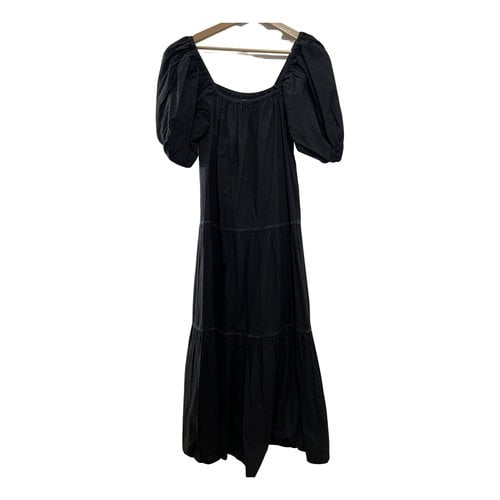 Pre-owned Gimaguas Maxi Dress In Black