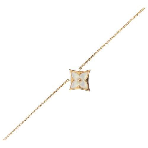 Pre-owned Louis Vuitton Pink Gold Long Necklace