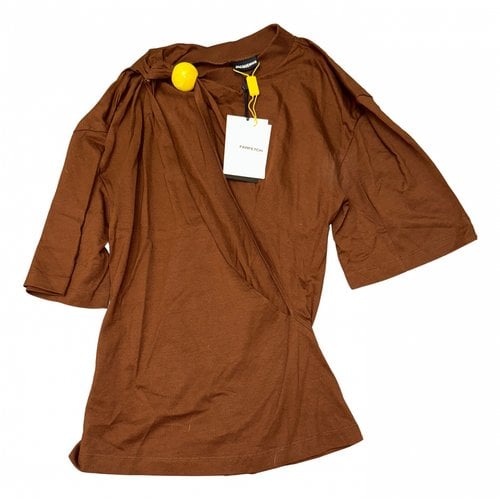Pre-owned Jacquemus Top In Brown
