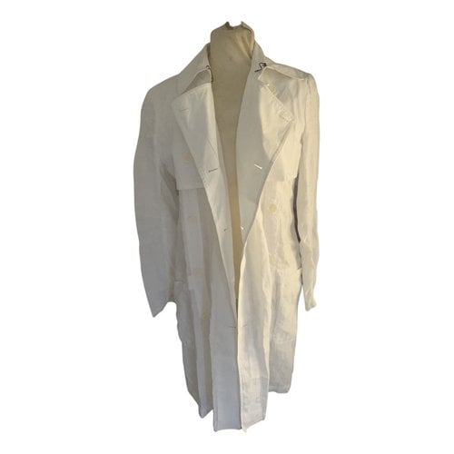 Pre-owned Each X Other Each X Linen Coat In White