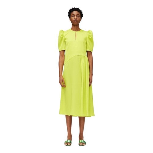 Pre-owned Stine Goya Mid-length Dress In Yellow