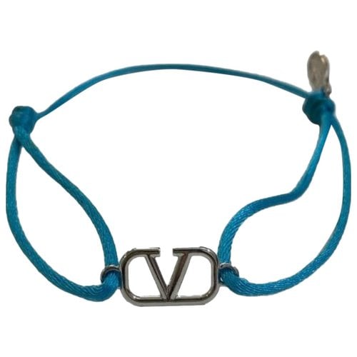Pre-owned Valentino Garavani Bracelet In Blue