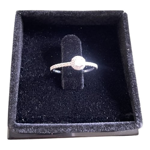 Pre-owned Annoushka White Gold Ring In Silver