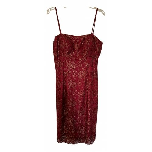 Pre-owned Annoushka Lace Mid-length Dress In Red