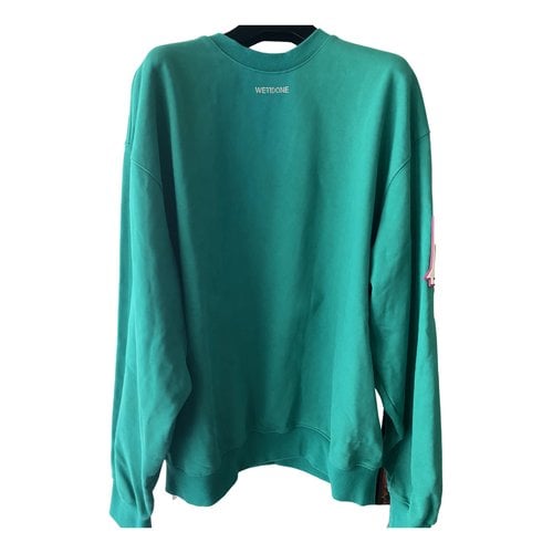 Pre-owned We11 Done Knitwear In Turquoise