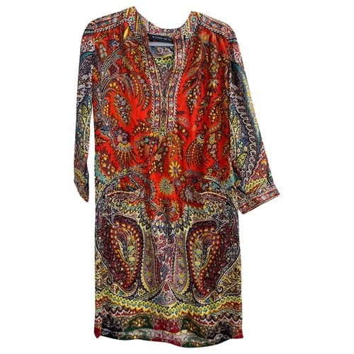 Pre-owned Etro Mid-length Dress In Multicolour