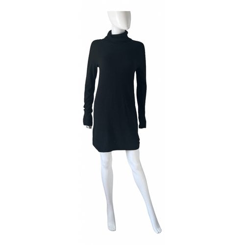 Pre-owned Veronica Beard Wool Mid-length Dress In Black