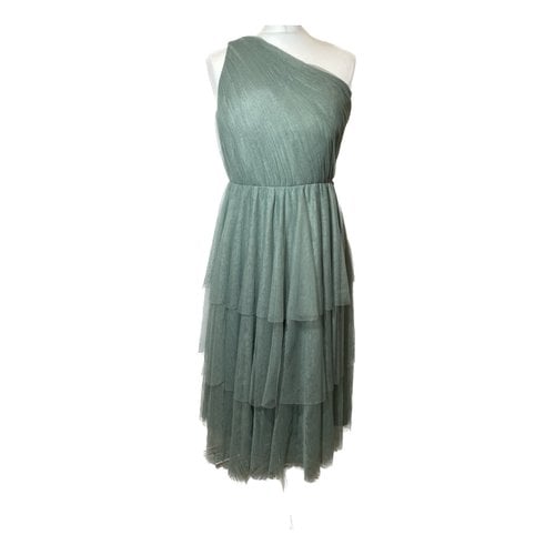 Pre-owned Y.a.s. Mid-length Dress In Green