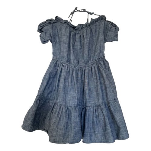 Pre-owned Jcrew Kids' Dress In Blue