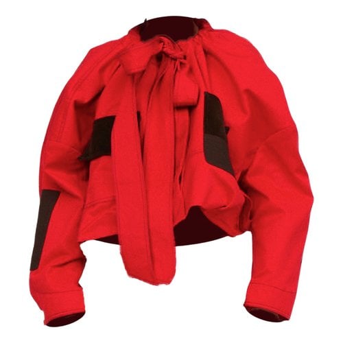 Pre-owned Meryll Rogge Short Vest In Red