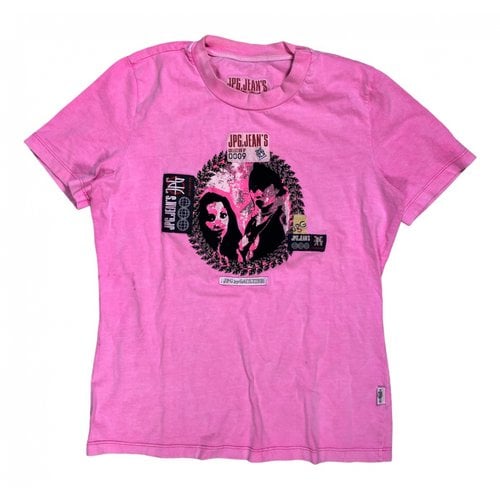 Pre-owned Jean Paul Gaultier T-shirt In Pink