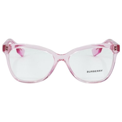 Pre-owned Burberry Sunglasses In Pink