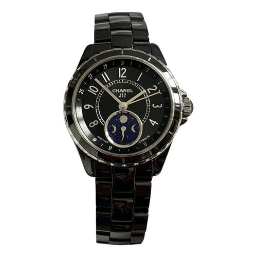 Pre-owned Chanel Watch In Silver