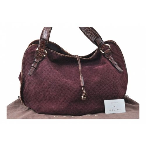 Pre-owned Celine Handbag In Purple