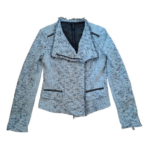Pre-owned Marc Cain Blazer In Grey