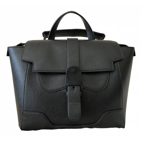 Pre-owned Senreve Leather Backpack In Black