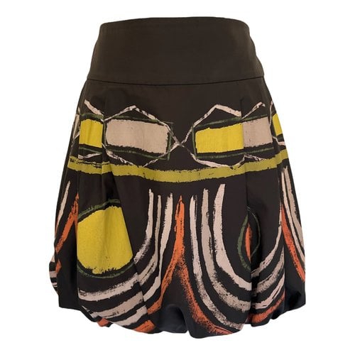 Pre-owned Pringle Of Scotland Mini Skirt In Multicolour