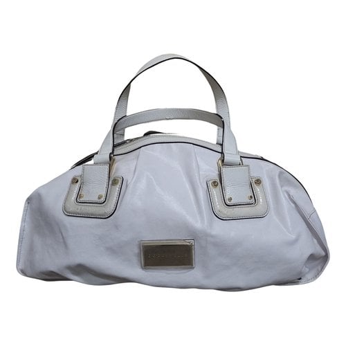 Pre-owned Coccinelle Vegan Leather Handbag In White