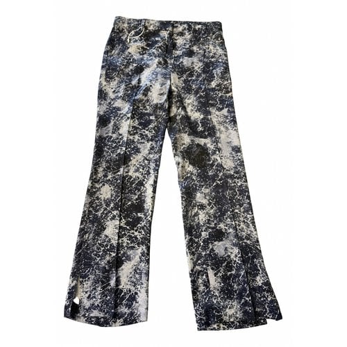 Pre-owned Max & Co Carot Pants In Navy