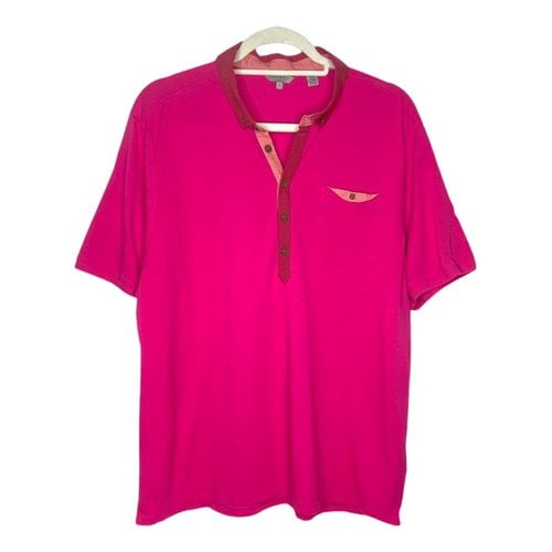 Pre-owned Ted Baker Polo Shirt In Pink