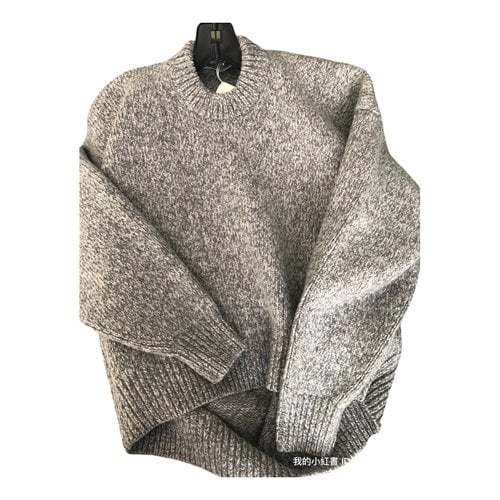 Pre-owned Alexander Wang Wool Knitwear In Grey