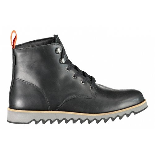 Pre-owned Levi's Boots In Black