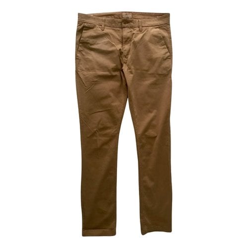 Pre-owned Timberland Trousers In Brown