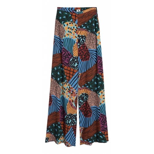 Pre-owned M Missoni Trousers In Multicolour