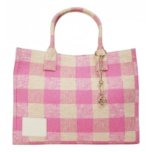 Pre-owned Sandro Cloth Handbag In Pink