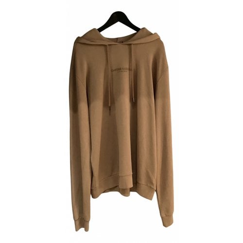 Pre-owned Costume National Sweatshirt In Camel