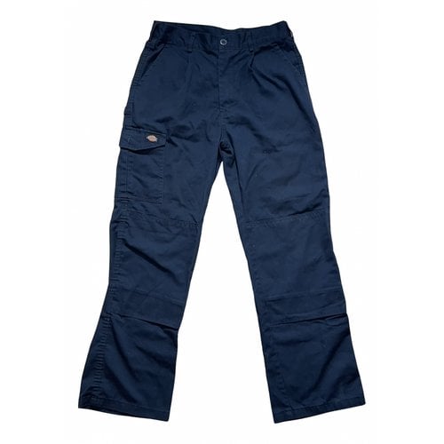 Pre-owned Dickies Trousers In Blue