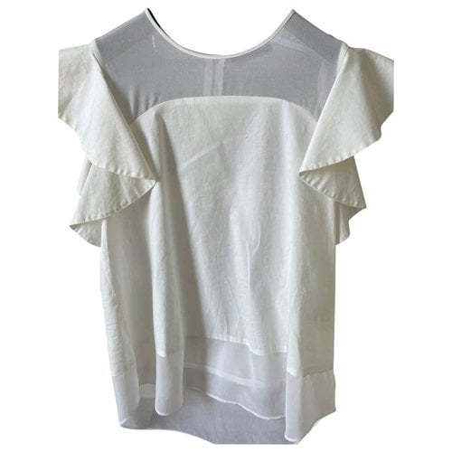 Pre-owned Pinko Blouse In White