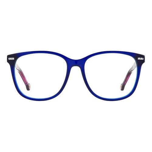 Pre-owned Carolina Herrera Oversized Sunglasses In Blue