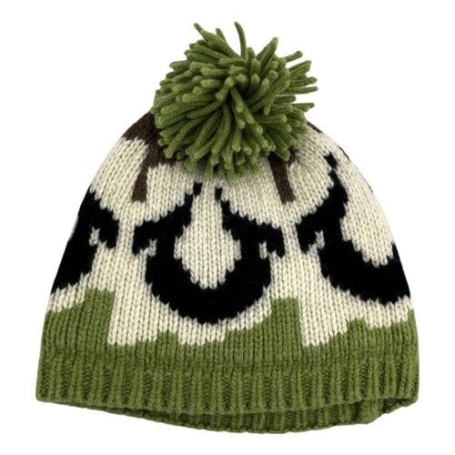 Pre-owned True Religion Wool Hat In Green
