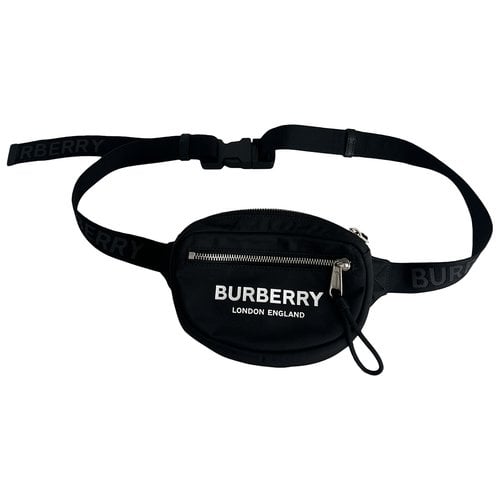 Pre-owned Burberry Handbag In Black