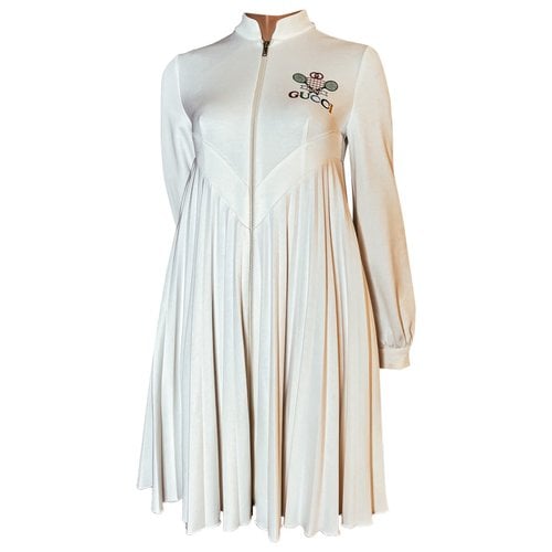 Pre-owned Gucci Dress In White