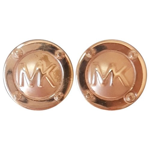 Pre-owned Michael Kors Earrings In Gold