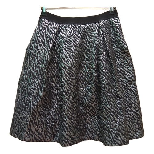 Pre-owned Pinko Mid-length Skirt In Metallic