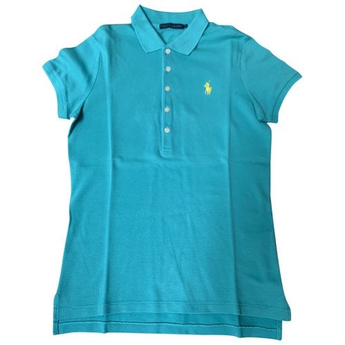 Pre-owned Ralph Lauren Polo In Turquoise